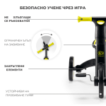 Детска триколка 3 в 1 Kinderkraft - 4TRIKE, Grey
