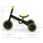 Детска триколка 3 в 1 Kinderkraft - 4TRIKE, Grey