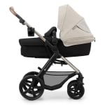 Бебешка количка 3 в 1 KinderKraft - Moov 2, Moonlight Grey