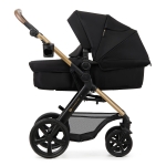 Бебешка количка 3 в 1 KinderKraft - Moov 2, Pure Black