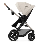 Бебешка количка 3 в 1 KinderKraft - Moov 2, Moonlight Grey