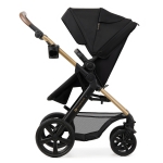 Бебешка количка 3 в 1 KinderKraft - Moov 2, Pure Black