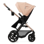 Бебешка количка 3 в 1 KinderKraft - Moov 2, Moonlight Grey