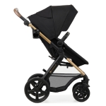 Бебешка количка 3 в 1 KinderKraft - Moov 2, Pure Black