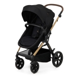 Бебешка количка 3 в 1 KinderKraft - Moov 2, Pure Black
