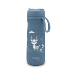 Детски термос със сламка Nuvita - Sage Green, 500 ml