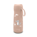 Детски термос със сламка Nuvita - Sage Green, 500 ml