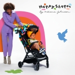 Бебешка лятна количка Kinderkraft - Nubi, Happy Shapes