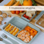 Кутия за храна Nuvita - Sage Green, 950 ml