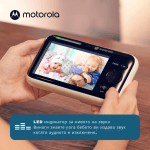 Видео бебефон с 2 камери Motorola - PIP1500-2