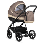 Бебешка количка 2 в 1 Buba - Zaza 2, Warm Grey