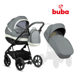 Бебешка количка 2 в 1 Buba - Zaza 2, Cream