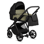 Бебешка количка 2 в 1 Tutis - MIO 3+, Leather, Beige