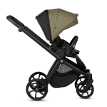 Бебешка количка 2 в 1 Tutis - MIO 3+, Leather, Beige