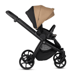 Бебешка количка 2 в 1 Tutis - MIO 3+, Leather, Beige