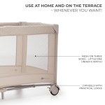 Бебешка кошара Kinderkraft - Joy Simple 2, Beige