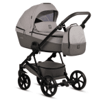 Бебешка количка 2 в 1 Tutis - Viva 5+, Warm Grey