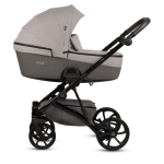 Бебешка количка 2 в 1 Tutis - Viva 5+, Warm Grey