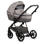 Бебешка количка 2 в 1 Tutis - Viva 5+, Warm Grey