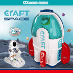Игрален комплект Buba - Space Craft, Космически кораб с пулт