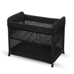 Бебешка кошара KinderKraft - Moon Dream, Black