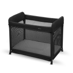 Бебешка кошара KinderKraft - Moon Dream, Black