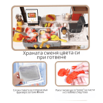 Детска играчка Buba - Количка за Fast Food, Тепаняки грил