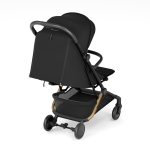 Бебешка лятна количка KinderKraft - Pilot 2, Midnight Black