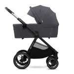 Бебешка количка 2 в 1 KinderKraft - Nea 2, Deep Grey