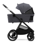 Бебешка количка 2 в 1 KinderKraft - Nea 2, Deep Grey