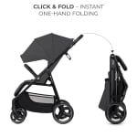 Бебешка лятна количка Kinderkraft - Trig 3, Stone Beige