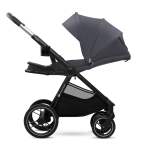 Бебешка количка 2 в 1 KinderKraft - Nea 2, Deep Grey