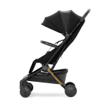 Бебешка лятна количка KinderKraft - Pilot 2, Midnight Black