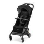 Бебешка лятна количка KinderKraft - Pilot 2, Midnight Black