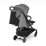 Бебешка лятна количка KinderKraft - Pilot 2, Platinum Gray