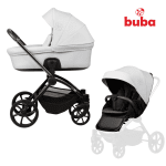 Бебешка количка 2 в 1 Buba - Kanatitza, Mentha