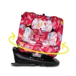 Столче за кола Cosatto - Get Set Gro, 40-150cm, I-Size, 360°, IsoFix, D is for Dino