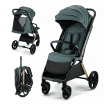 Лятна бебешка количка Kinderkraft - Loom, Jade Green