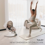 Електрически шезлонг KinderKraft - Tulsy, Grey