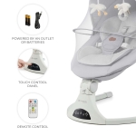 Електрически шезлонг KinderKraft - Tulsy, Grey