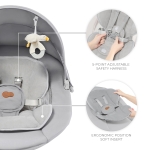 Електрически шезлонг KinderKraft - Tulsy, Grey