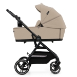 Бебешка количка 3 в 1 Kinderkraft - Yoxi, Sand Beige