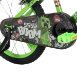 Детски велосипед Huffy - 16", Minecraft, Зелен