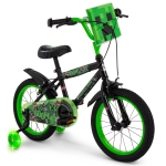 Детски велосипед Huffy - 16", Minecraft, Зелен