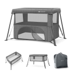 Бебешка кошара 3 в 1 Kinderkraft - Cami, Black