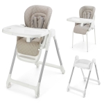 Столче за хранене Kinderkraft - Tulo, Grey