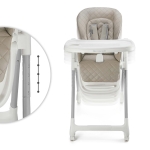 Столче за хранене Kinderkraft - Tulo, Grey
