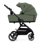 Бебешка количка 3 в 1 Kinderkraft - Yoxi, Mystic Green