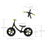 Колело за баланс Kinderkraft - 2Way Next Offroad, Black