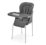 Столче за хранене Kinderkraft - Tulo, Grey